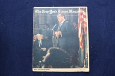 1969 JULY 20 NEW YORK TIMES MAGAZINE - RICHARD NIXON: FIRST SIX MONTHS - NP 9334 picture