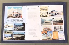 T1705    THE FREEDOM    TRAIN  POSTCARD picture