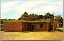 c1950s ALBANY, Georgia Postcard DICK'S RESTAURANT Oglethorpe Ave. Chrome -Unused picture