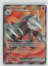 Excadrill ex Ultra Rare Holo BLK 160/086 NM picture