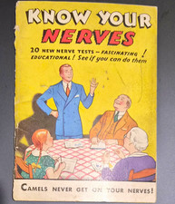 1934 Camel Cigarettes Know Your Nerves Booklet R.J. Reynolds Tobacco Advertising picture