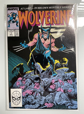 Wolverine #1 First Ongoing Series Debut of Black Costume 1988 VF+/NM picture