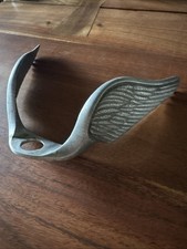 VTG 1920s Era Boyce Moto Meter Winged Base for Temp Gauge Hood Ornament picture