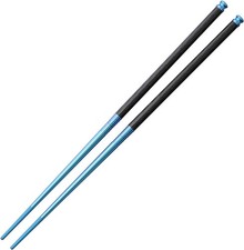 Spartan Blades Blue Titanium & Black Carbon Fiber Chopsticks CC1SBL picture
