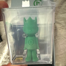 HIDDEN x Ghostwrite 100% GHOST Present Green Figure AFA Graded 9.0 #100 picture