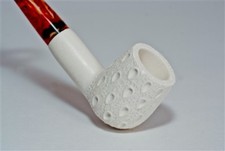 Standard Billiard Lattice Straight Meerschaum Pipes picture