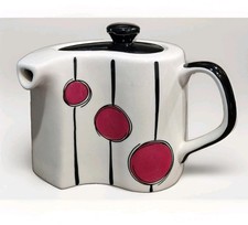 Vintage Herman Dodge and Son Hues and Brews 'Orbit' Curved Teapot picture