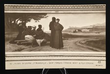 Antique Biblical Art Postcards Lot 5 Ruth Naomi Louvre Saints 1908 picture