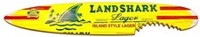 LANDSHARK SURFBOARD - 6 FOOTER  - Dimensions: 72 in x 14 in x ½ in picture