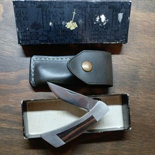 Vintage GERBER Pk2 Pete's Knife Liner Lock Knife - Has Box (DS1004) picture