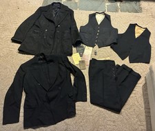 Early 1900s Railroad Conductor Uniform Lot Rules & Whistle Hirsh Weintraub picture
