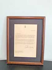 Jacqueline Kennedy 1964 Signed Letter picture