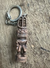 Vintage United Airlines Tiki Keychain Promotion  #HB6 picture