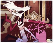 Blake Roman Signed 8x10 Photo Hazbin Hotel Angel Dust Autographed Zobie COA picture