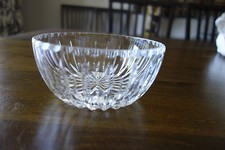 Slightly Used 5.5 inches Cut Glass Crystal Bowl   picture