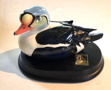 Enesco National Wildlife Federation 1997 Duck Figurine Porcelain on base *EXC picture