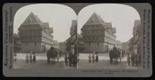 Street scene in picturesque Old Brunswick, Germany  Old Photo 1 picture