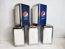 Lot Of 20 Vintage Pepsi Cola Soda Industrial Napkin Dispenser Food truck Cafe picture