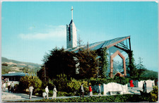 Rancho Palos Verdes California Wayfarers Chapel Portuguese Bend Vintage Postcard picture