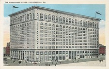 Postcard PA: The Wanamaker Store, Philadelphia, Pennsylvania WB 1920's picture