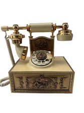 VTG Deco-Tel Baroque Vintage French Telephone Untested picture