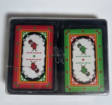 Vintage Air India Playing Cards Double Deck Set Maharaja Airline Collectible  picture
