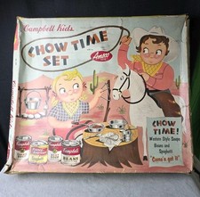 1956 Amsco Campbell Kids Soup Chow Time Set No.517 - Missing Soup Cans picture