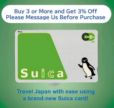 Suica Card Penguin Japan IC Transit Card 500 Yen Charged Nationwide Use New picture