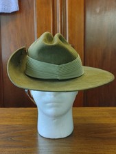 Australian ROYAL ARMY bush hat Vietnam Electrical & Mechanical 1976 53CM EC-FINE picture