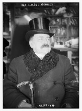 Rev. C.W. Del Nicholls c1900 Large Old Photo picture