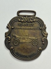Antique Early STANLEY MOTOR CARRAGE CO. Watch Fob Automotive Automobile picture