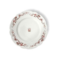 Antique Haviland & Co Limoges Dinner Plate Pink Roses Schleiger 243 1894-1931 picture