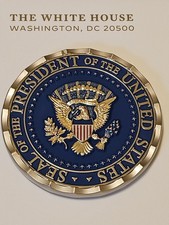 Seal of the President of the United States Challenge Coin. picture