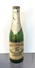 Vtg Lowenbrau Munchen Dark Lager BEER BOTTLE w/ Cap Empty Import Seattle Green picture