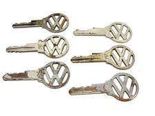 LOT 6 VINTAGE 1960's VW VOLKSWAGEN BEETLE BUG BUS KEYS picture