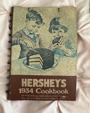 Vintage Hershey's TRIO Collectable Dish, Cook Book And Tray All The Same Picture picture