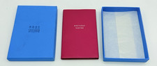 Smythson of Bond Street Red BIRTHDAY NOTES Notebook Original Blue Box (NEW) picture
