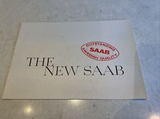 1965 SAAB 95 DEALERSHIP BROCHURE, 5 7/8