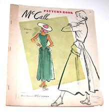 Vintage McCall Pattern Book Spring 1949 CT3 picture