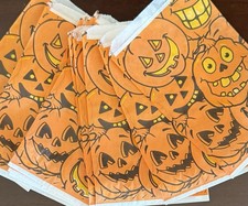 Vintage Halloween Trick-or-Treat Paper Candy Bags New Old Stock (10) picture
