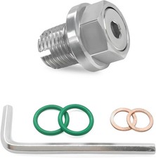 Oversize Oil Drain Plug, Stainless Steel Self Tapping Oil Pan Thread Repair Kit picture