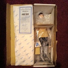 Vintage 1988 Hamilton Collection Star Trek Chekov 14” Porcelain Doll #1982/19500 picture