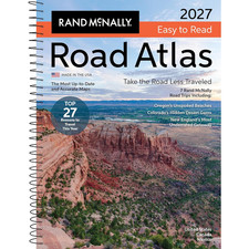 Rand Mcnally 2027 Easy to Read Midsize Road Atlas picture