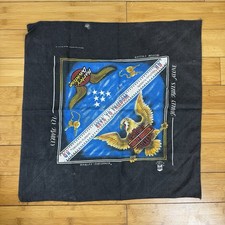 Vintage 90’s Harley Davidson Keys To Freedom Biker Black Bandana - 23.5 X 23.5 picture