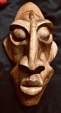 Vintage ULISES JIMENEZ OBREGON  - “MASCARA 34” Wood Carved Mask  picture