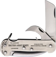 J. Adams Sheffield England Gen British Army Pocket Knife Stainless Blade Steel picture