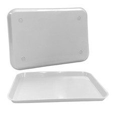 Plastic Eating Food Serving Tray for Cafeteria Lunch Kids 13.25