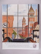 Lancaster Plant /Spring Cotton Mills PRINT AD - 1947 ~ George Erben; 10x13 sz ad picture