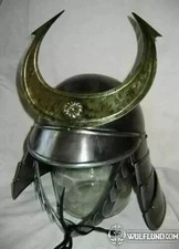 18GA Steel Samurai Helmet – Medieval Knight Armor Replica | Authentic Cosplay & picture