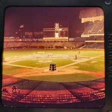 VTG 120 Medium Format Slide Yankee Stadium in New York 1974 Scoreboard picture